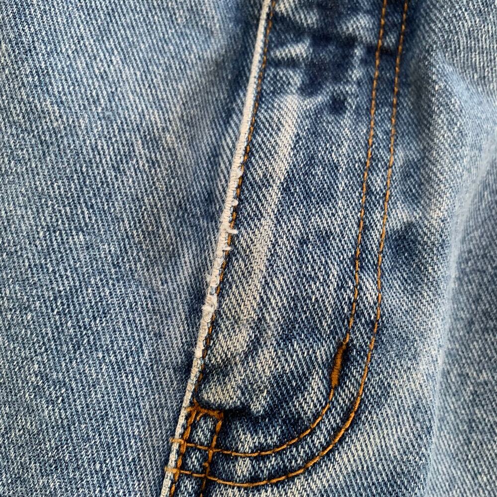 Vintage Bill Blass Jeans Easy Fit Mom Taper Fit Size 14 Blue Denim Retro 90s - Picture 6 of 13